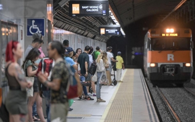 Sabadell Centre aquest migdia | Roger Benet